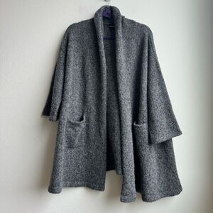 $450 Atelier Delphine Baby Alpaca Merino Wool Knit Chunky Cardigan Size XS Small